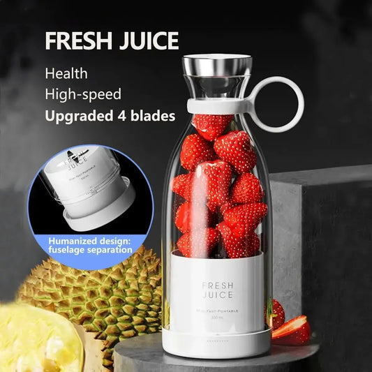 Fresh Juice Mini Blender USB Chargeable